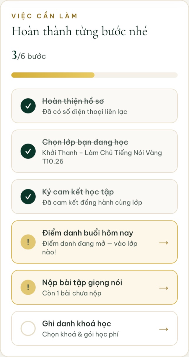 Khung Việc cần làm